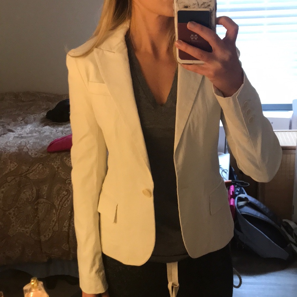 Theory Cream blazer